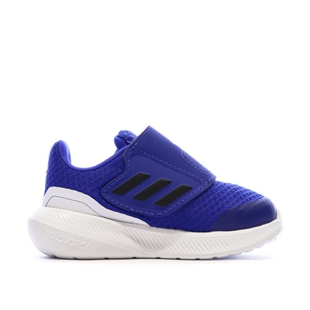 Baskets Bleu Garçon Adidas Runfalcon 3.0 Ac
