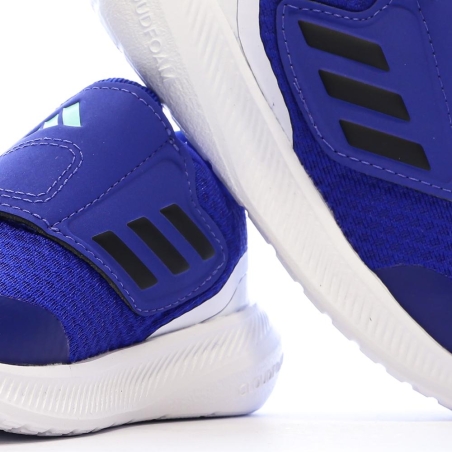 Baskets Bleu Garçon Adidas Runfalcon 3.0 Ac