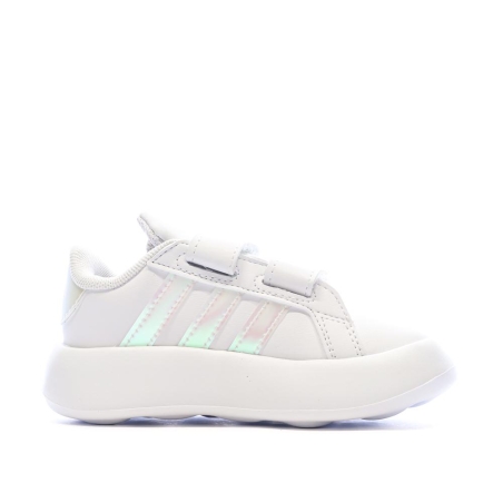 Baskets Blanches Bébé Fille Adidas Grand Court 2.0 Cf