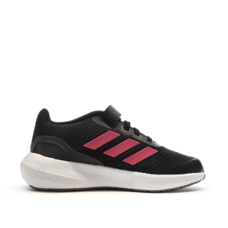 Chaussures de running Noires/Roses Fille Adidas Runfalcon 3.0