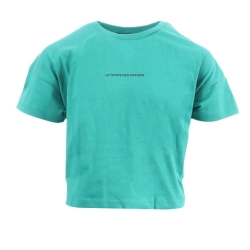 T-shirt Turquoise Fille Le Temps Des Cerises Vina