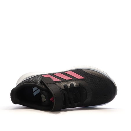 Chaussures de running Noires/Roses Fille Adidas Runfalcon 3.0