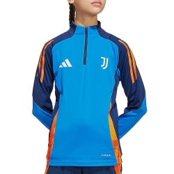 Juventus Haut d'entraînement de football Bleu Fille Adidas