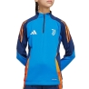 Juventus Haut d'entraînement de football Bleu Fille Adidas