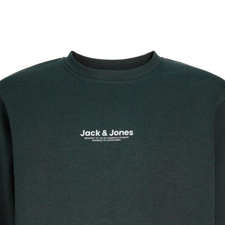 Sweat Vert Foncé Garçon Jack & Jones Vester bro
