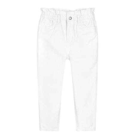 Jean Blanc Fille Levi's 4EE361