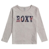 T-shirt Gris Fille Roxy The One