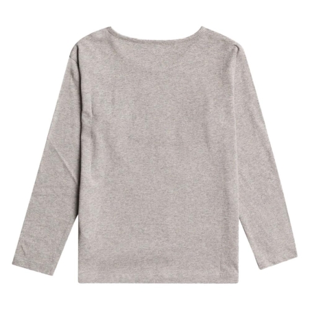 T-shirt Gris Fille Roxy The One