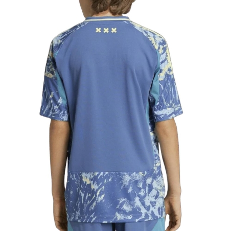 Ajax Amsterdam Maillot Extérieur Bleu Garçon Adidas 24/25