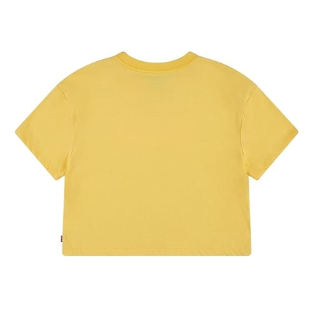 T-shirt Jaune Fille Levi's 4EH214