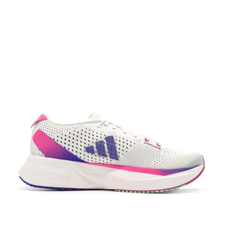 Chaussures de running Blanches/Violettes Fille Adidas Adizero Sl