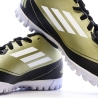 Chaussures de football Noires/Dorés Garçon Adidas F50 Club Tf J Mess