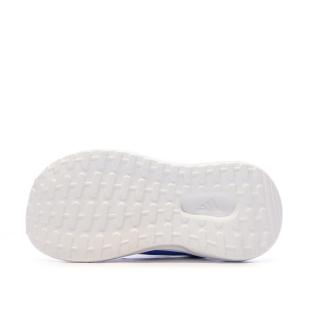 Baskets Blanc/Bleu Garçon Adidas Tensaur Run 3.0 El I