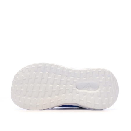 Baskets Blanc/Bleu Garçon Adidas Tensaur Run 3.0 El I