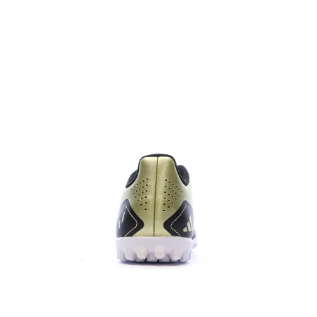 Chaussures de football Noires/Dorés Garçon Adidas F50 Club Tf J Mess