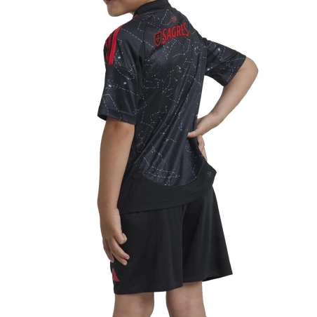 SL Benfica Mini-Kit Noir Junior Adidas 24/25