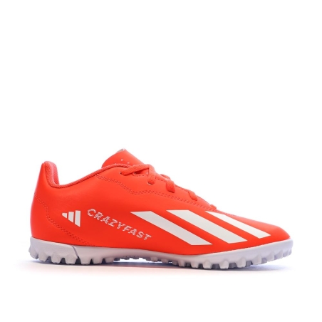 Chaussures de football Rouge Garçon Adidas X Crazyfast