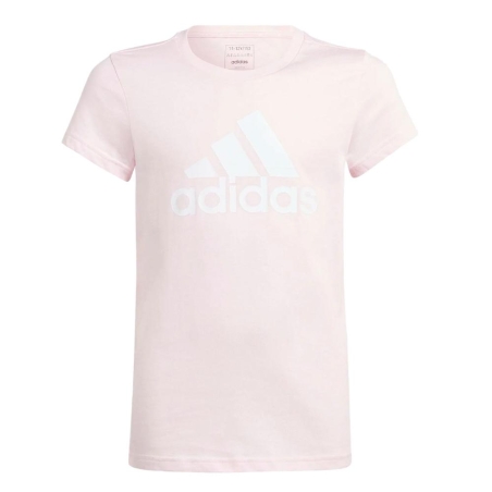 T-Shirt Rose Fille Adidas Bl
