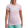 T-Shirt Rose Fille Adidas Bl