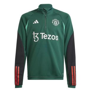 Manchester United Sweat Vert Enfant Adidas Tiro 23
