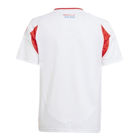 Chili Maillot de Football Extérieur Blanc/Rouge/Bleu Junior Adidas 2024-2025