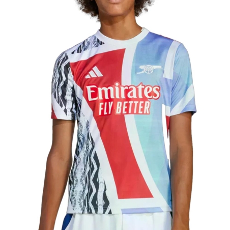 Arsenal Maillot Prématch Multicolore Junior Adidas 24/25
