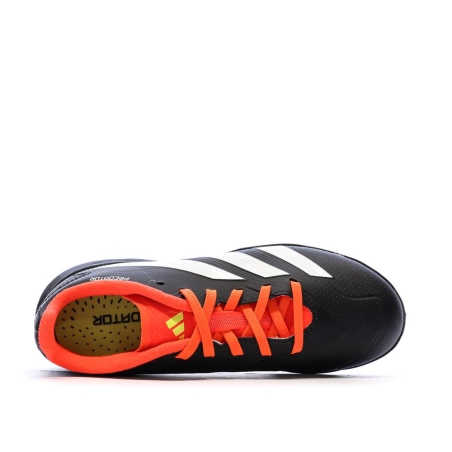 Chaussures de football Noires/Dorés Garçon Adidas Predator League