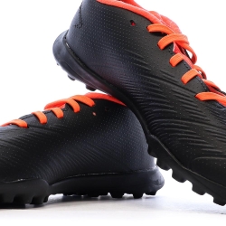 Chaussures de football Noires/Dorés Garçon Adidas Predator League
