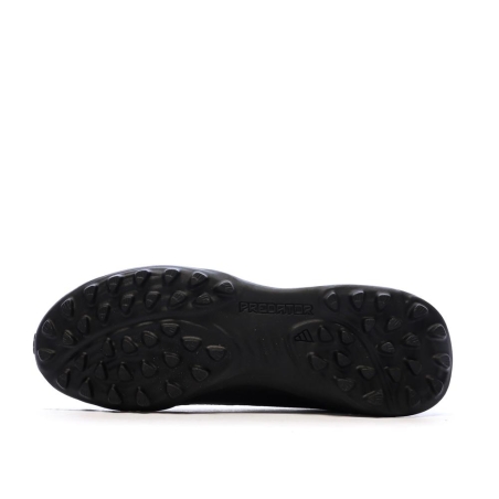 Chaussures de football Noires/Dorés Garçon Adidas Predator League