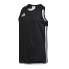 Maillot de Basketball Noir Garçon Adidas 3g Spee