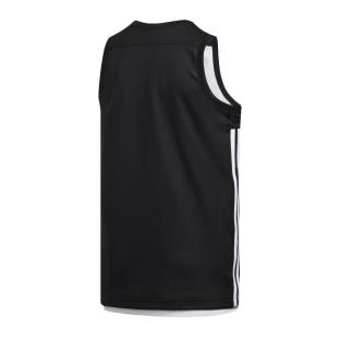 Maillot de Basketball Noir Garçon Adidas 3g Spee