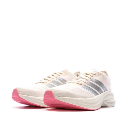 Chaussures de Running Blanches Femme Adidas Moveboost
