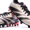 Chaussures de Football Gris/Noir Mixte Adidas Predator League FG