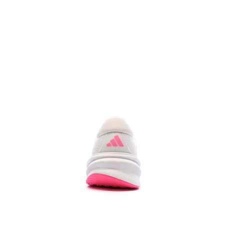 Baskets Blanches/Roses Femme Adidas Stride