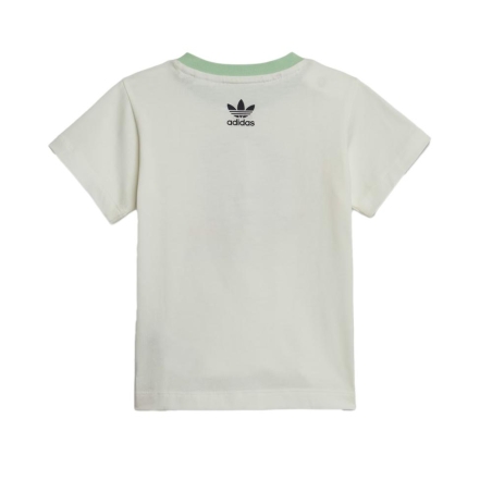 Ensemble Blanc/Jaune Garçon Adidas IB8614