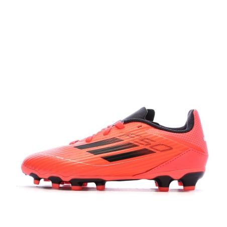 Chaussures de football Rouge/Noir Garçon Adidas F50 League