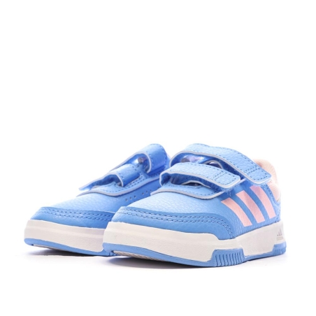 Baskets Bleu/Rose Fille Adidas Tensaur Sport 2.0