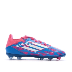 Chaussures de football Bleu/Roses Garçon Adidas F50 League Fg/mg