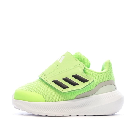 Baskets Jaune Fluo Garçon Adidas Runfalcon 3.0 Ac