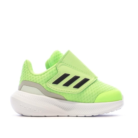 Baskets Jaune Fluo Garçon Adidas Runfalcon 3.0 Ac