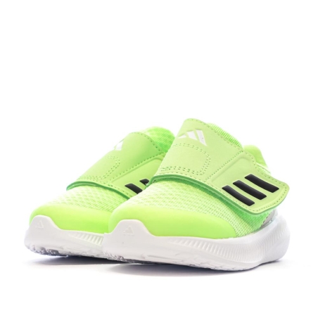 Baskets Jaune Fluo Garçon Adidas Runfalcon 3.0 Ac