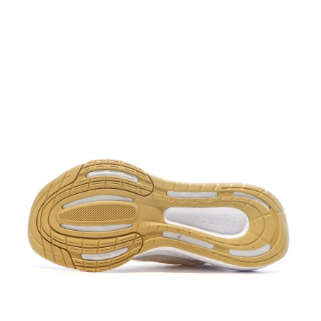 Chaussures de Running Beiges Femme Adidas Ultrabounce