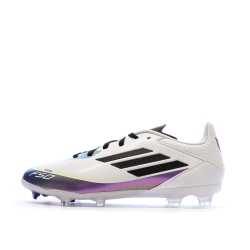 Chaussures de football Blanc/Noir/Violet Garçon Adidas F50 League Messi