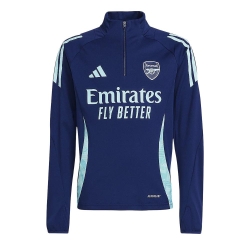 Arsenal Sweat 1/4 zip Marine Junior Adidas Tiro 24