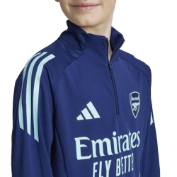 Arsenal Sweat 1/4 zip Marine Junior Adidas Tiro 24