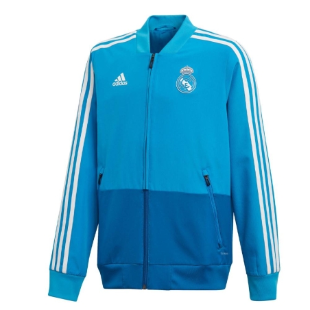 Real Madrid Veste Turquoise Garçon Adidas 2019
