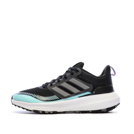 Chaussures de Trail Noir/Bleu Femme Adidas Ultrabounce