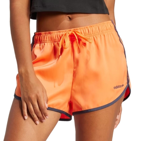 Short de Sport Orange Femme Adidas Sprinter