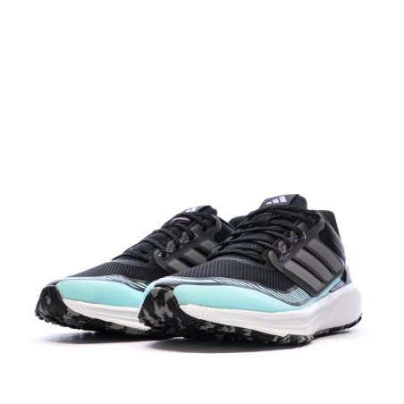 Chaussures de Trail Noir/Bleu Femme Adidas Ultrabounce