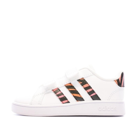 Baskets Blanche Garçon Adidas Grand Court Cf I